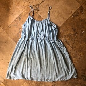 GAP light blue flow-y dress